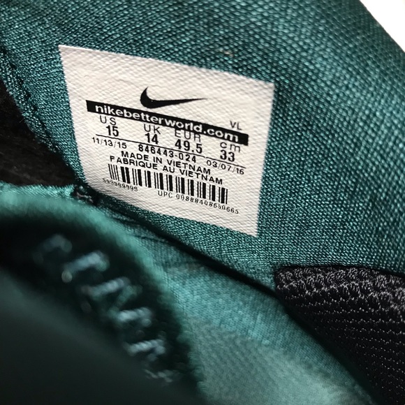 New Nike VPR Green & Black Cleats - Picture 8 of 9